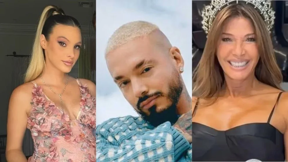 Lele Pons, J. Balvin y Catherine Fulop