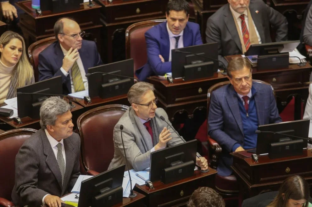 El bloque radical del Senado de la Nación
