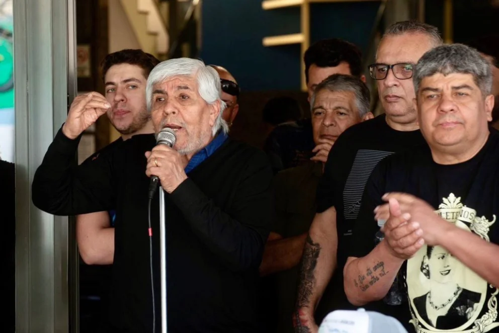 Hugo y Pablo Moyano