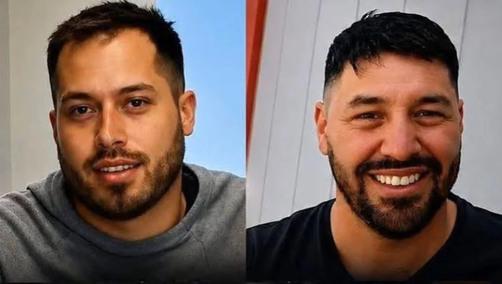 Jonathan David Meliqueo y Cristian Latorre, víctimas.