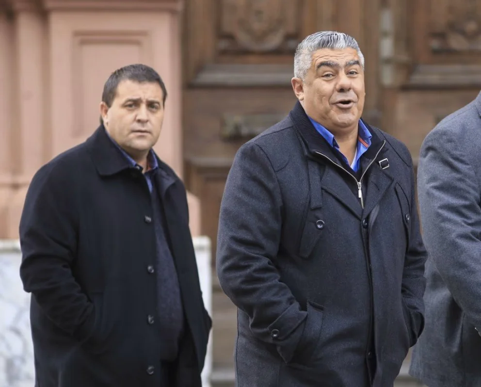 Claudio Tapia y Pablo Toviggino