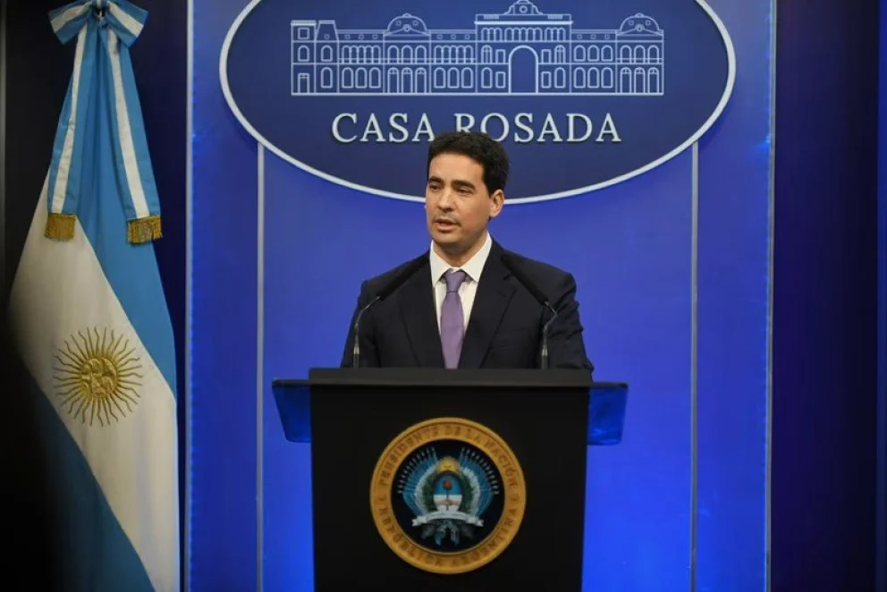 Adrián Ravier, vocero presidencial